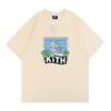 Kiths New York Basketball Felperst Magliette rapide marca di moda traspirante Kiths Lettera T-Shirt Summer Streetwear Hip Hop Kith Short Short Shortle Shirts 60