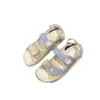 Deigner Dad Sandal Women Grand andal Cnel 22ss Beach Slipper Magic лента лента стеганая квартира.