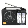 Radio Draagbare merkradio van hoge kwaliteit FM / AM / SW Batterijvoeding Halfgeleider FM-radio met hoge gevoeligheid