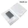 18x26 cm Hanging Electronic Products Accessories Plastic Storage Bag Front Clear Zipper Lock Poly Plastic Packaging Pouch for USB 4658838