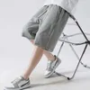 Men's Shorts Summer casual knitted beach shorts bag Drstring Streetwear elastic waist gym basketball jogger sports pants S-4XLC240402