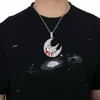 Pendant Necklaces Fashion Moon Necklace Trippie Redd With The Same Exaggerated Funny Hip-Hop Rap Jewelry