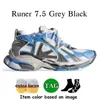 2024 Designer Dress Shoes Balengiagas Track Runners 7.0 7.5 Men Women Multicolor Black White Blue Orange Fuchsia Pink Mens Foam Runner Shoe Trainers Platform Sneakers