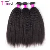 Väver tinashe hår peruanska hårbuntar remy människohår 3 buntar naturlig färg 1028 tum till salu kinky rakt hår