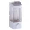 Liquid Soap Dispenser Wall Mount Hand Dish Lotion Mounted Manual Sanitizers For Bathroom Kitchen