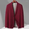 Men's Suits High-end Fashion Handsome Coat Autumn Teenage White Collar Trend Small Suit Business Casual Slim