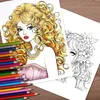 Coloring Book, Character Protrait Series, Holiday Gift, Relaxation, Relieving Stress, Meditation, Free Creativity, High Quality Paper, Versatile Pape, Perfect to Gift