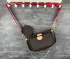 2024 Multi-Pochette-Felicie-Schulter-Crossbody-Designer-Taschen, Geldbörsen, Designer-Damen-Luxus-Handtaschen, Luxus-Mini-Taschen, Designer-Damen-Snapshot-Satteltasche