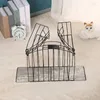 Cat Carriers Iron Double Door Washing Blowing Dog Cage Pet Bath Supplies