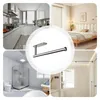 Kitchen Storage Adhesive Toilet Paper Holder Stainless Steel Wall Mount Roll Towel Rack Napkin Dispenser Absorbent Stand Tissue Hanger