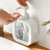 Liquid Soap Dispenser Hushåll Handsledare Sanitizer Shampoo Dusch Gel Sub Bottle Plastic Press-Type Portable Sealed Lotion Badrumsflaskor