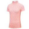 Chemises PGM Femme Golf Set Summer Summer à manches courtes Jupe courte YF557 / QZ084