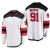 Młodzież mężczyźni Hokej 91 Dawson Mercer Jerseys 24-25 Stadion Series 90 Tomas Tatar 56 Erik Haula 86 Jack Hughes 13 Nico Hischier 7 Dougie Hamilton 63 Drużyna Bratt Bratt