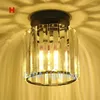 Ceiling Lights Led Crystal Lamp Pendant Corridor Aisle Light Luxury For Hall Bedroom Indoor Lamps