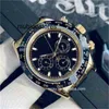 Mouvement de luxe de luxe Automatique Watch Full Sapphire Glass Series Sild Silver Diad Rubber Strap Master Designer Immasproof-Wrist Wrists 8fzc