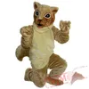 Costume de mascotte d'écureuil marron d'Halloween, tenue de personnage de dessin animé, costume de carnaval de Noël, unisexe pour adultes, robe de fête d'anniversaire