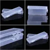 Pencil Cases Wholesale Factory For Haoze Pp Plastic Transparent 661 Gouache Case Brush Storage Box Sample Drop Delivery Office Schoo Dhmt2