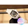 Luxury montre mécanique Cool Rakish Wrist Watches TV Factory RM055 Designer Mens Mechanics Mens Ceramic Shell sans disque Design Hollowed Out Lopz Our9 2024