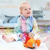 Electric/RC Animals Crling Crab Baby Toy Walking Tummy Time Early Learning Educational Toys Interactive Musical Light up Moving for Toddler YQ240402