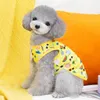 Ubrania z odzieży dla psa letnie wiosna kota urocza kamizelka kreskówka mały projektant pullover szczeniaka moda moda piżam