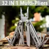 Tools de survie outils multiples multiples pinces knipex et tournevis électricien multitool automatique Pick à main comme travail professionnel lei