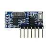 Module récepteur relais RF 433 mhz, sortie sans fil 4 CH avec bouton d'apprentissage et télécommandes RF 433 Mhz, émetteur, bricolage