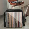 Lagringspåsar Record Bag Holds Up Case LP Holder Organizer Hand Protective med Clear Windows