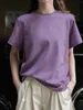 女性のTシャツは女性の半袖Tシャツ韓国ファションカジュアルラウンドネックレディース服プルオーバーティートップブランドスプリングを楽​​しむ