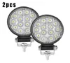 1pc2pcs4pcs 9V30V 160W 3 인치 둥근 자동차 트럭 오버로드 16 비드 LED 작업 조명 스포트라이트 안개등 16000lm 6000K 작업 라이트 3764963