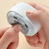 コントロールアップグレードYoupin Seemagic Electric Automatic Nail Clippersライトトリマーネイルカッターマニキュア用エルダーケアハサルツール