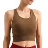 Yoga Top Ebb Tank Top Antrenman Top Womens Yoga Spor iç çamaşırı kapalı fitness dikişsiz tank üst anti parlama ince