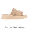 Luxury Platform Sliders Designer Sandals Woody Mule Mila Slippers Flat chloeslide Wedge Espadrille Linen Pink Slides Sandale【code ：L】Loafers Shoes