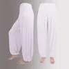 Pantalons pour femmes Femmes Yoga Solidcolor Lâche Long Soft Belly Dance Boho Sports Pantalons larges Respirant Femme Harem pour