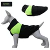 Appareils pour chiens sûrs et pratiques fonctionnels en coton à vent en coton facile à mettre sur le décollage des vêtements durables nécessités hivernales