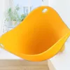 Cross-border supply of high temperature resistant silicone egg steamer food grade silicone egg cooker silicone egg omelette green egg tray