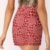 Jupes Yayoi Kusama Polka Dots Jupe Femme Rouge Esthétique Mode Courte Japon