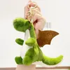 Llavero creativo de dinosaurio de peluche, muñeca bonita, colgante de muñeca, juguete de máquina de agarre, bolsa de libros, decoración colgante, pequeño regalo al por mayor