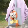 Sac fourre-tout porte-chat pour chiot ou animal de compagnie, thème de dessin animé, livraison directe