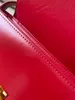 Designer bag handbag shoulder bag luxury Brand women purse high-end leather small Size Red with box