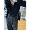 Pantalons pour femmes Y2K Streetwear Femmes Noir Cargo Coréen Harajuku Parachute Track Hommes Pantalons de survêtement Large Jambe Joggers Pantalons Vêtements