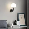 Duvar lambası Fabrikası Doğrudan Satış Nordic Creative Home Decoration Yatak Odası Oturma Odası Koridor Merdiven Başucu Cam LED