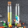 Storage Bottles 24 Pieces 25ml Transparent Glass Jars Wishing With Cork Stopper For Wedding Gift Craft 22x100mm Vials