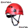 Caschi da ciclismo Xinda Professionale Alpinista Casco da arrampicata su roccia Protezione di sicurezza Camma esterna Escursionismo Equitazione Kit di sopravvivenza 240223 Dro Dh9Md