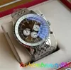 U1 من أعلى الدرجة AAA bretiling orologio mens watch 44mm chronograph chronograph navitimer super luminous watches montre de luxe sapphire wristwatches 061