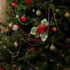 装飾的な花のクリスマスパインフラワーアレンジメントリースとホリデー5ピースのための人工木を選ぶ