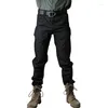 Мужские брюки 2024, модные спортивные тактические водонепроницаемые камуфляжные комбинезоны с множеством карманов, армейские стильные брюки