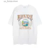 Camisetas para hombres 2024 Camisetas de diseñador Tide Impreso para hombre t Hombres Mujeres Cortas Slve Algodón Ts High Strt S Tops de gran tamaño Polos blancos Camisas Y240402