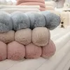 Stol täcker tjockare plysch soffa täcke handduk vinter varm fast färg vardagsrum icke-halk kudde armstöd ryggstöd