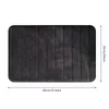 Bath Mats Mat Memory Foam Rugs For Bathroom Soft And Comfortable Super Absorbent Black 32" X 20"