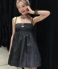 Basic Casual Dresses Women Sexy Lady Slip Dress Summer Designer Long Skirt with Chest Inverted Triangle Party Skirts Black Highly Quality